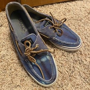 Sperry Tie Dye Boat Shoes, Rare